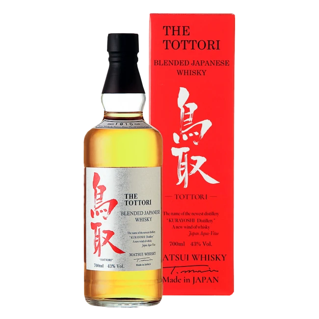 Japanese Whisky Blended The Tottori 43% Alc. 0.7l